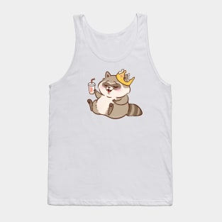 Let Them Eat Trash Raccoon Tank Top